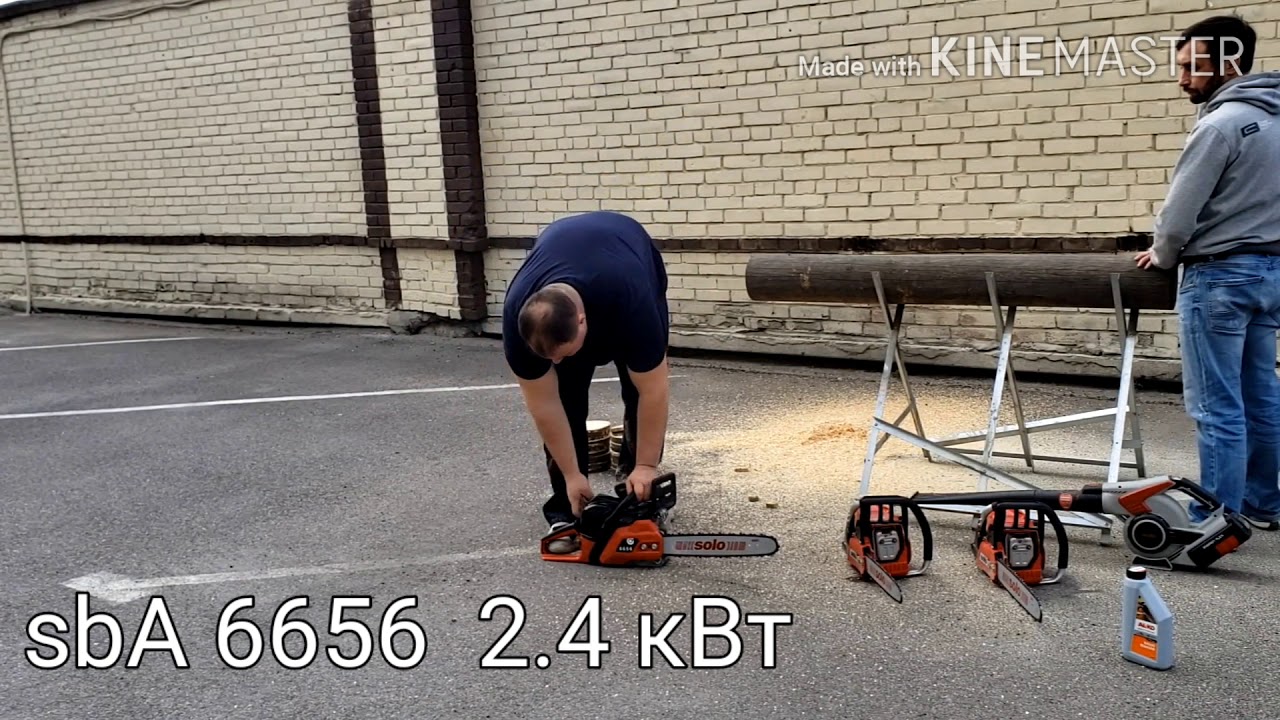 Тестирование пил, какая быстрее, solo 636, solo 643IP, sbA 6656 , sbA6442
