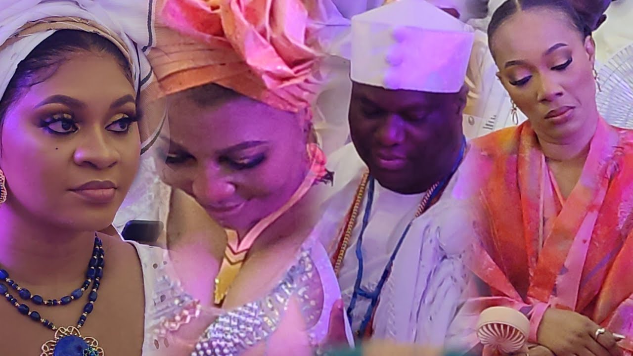 LOOKING GORGEOUS-OONI WIVES STUNS CHIEFTAINCY INSTALLATION &WHILE OONI SHOWS LOVE TO FAMILIES ELDERS