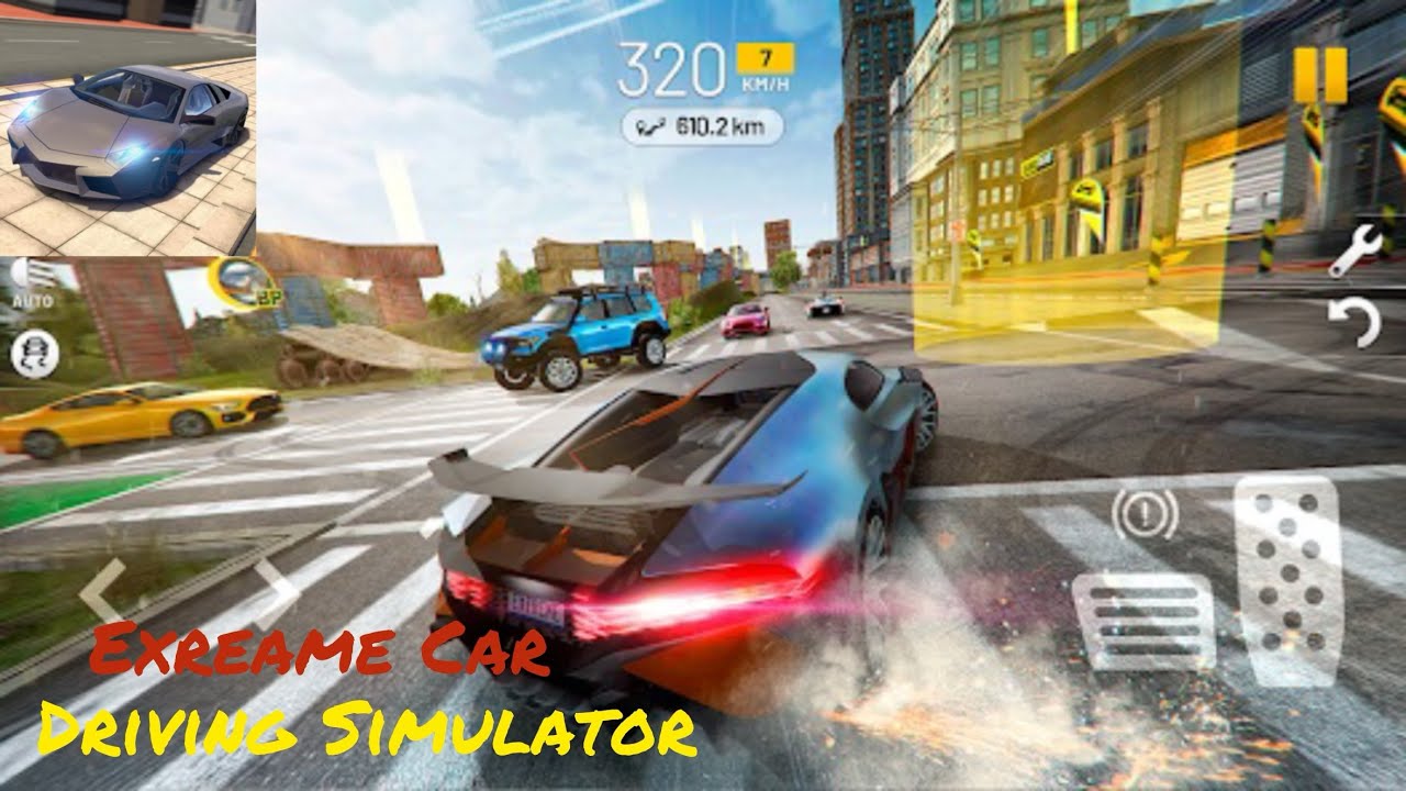 Extreme Car driving Simulator- Gameplay (iOS,Android)