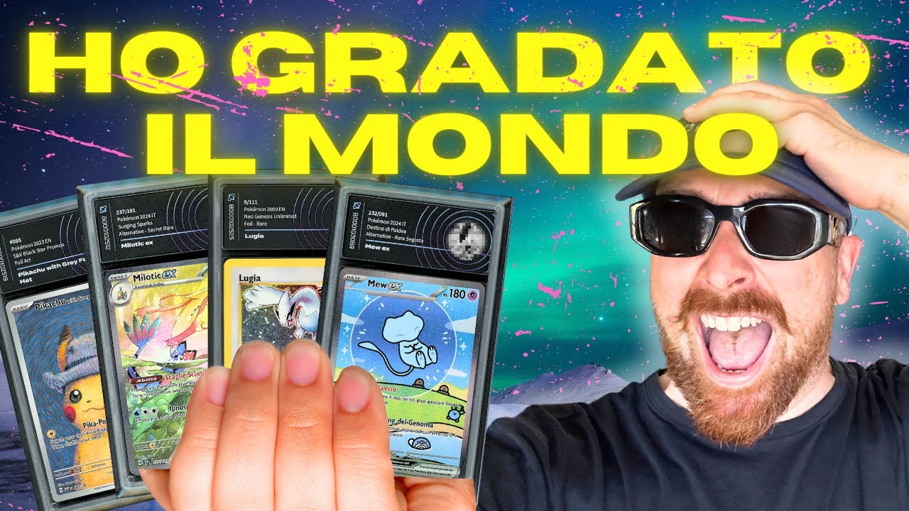 MEGA RIENTRO DI CARTE GRADATE con AIGRADING!
