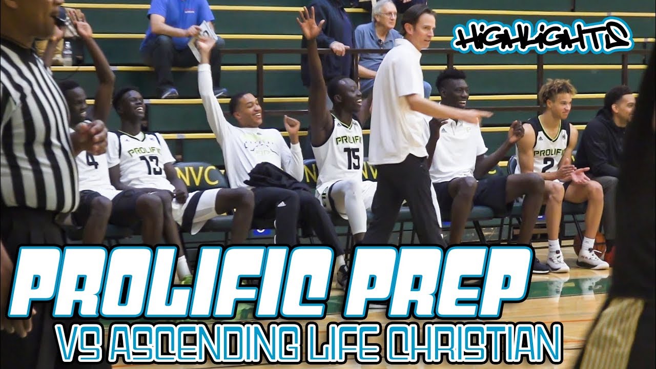 Prolific Prep vs Ascending Life Christian | Tip-Off Classic | Napa, CA