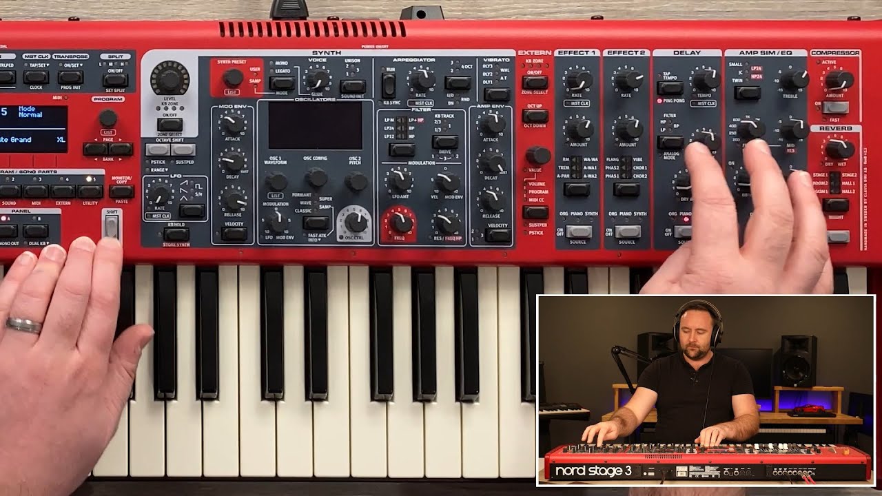 Nord Stage 3 - Effects Section Overview and Demo