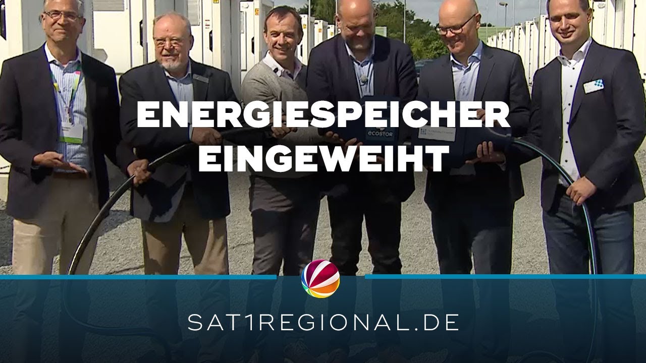 Energiewende-Boost: Riesiger Batteriespeicher in Bollingstedt eingeweiht