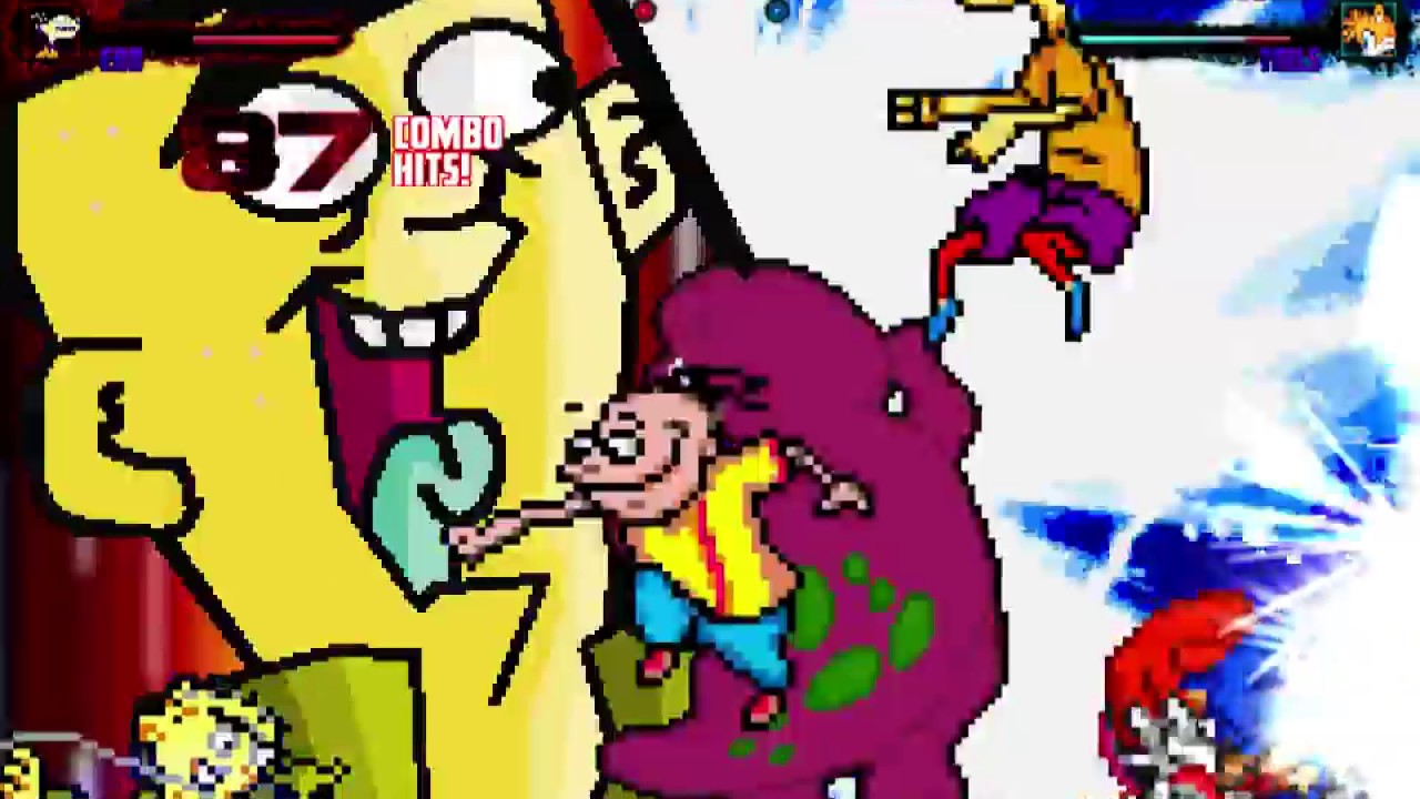 Mugen Request Team Ed Edd n Eddy vs Team Sonic
