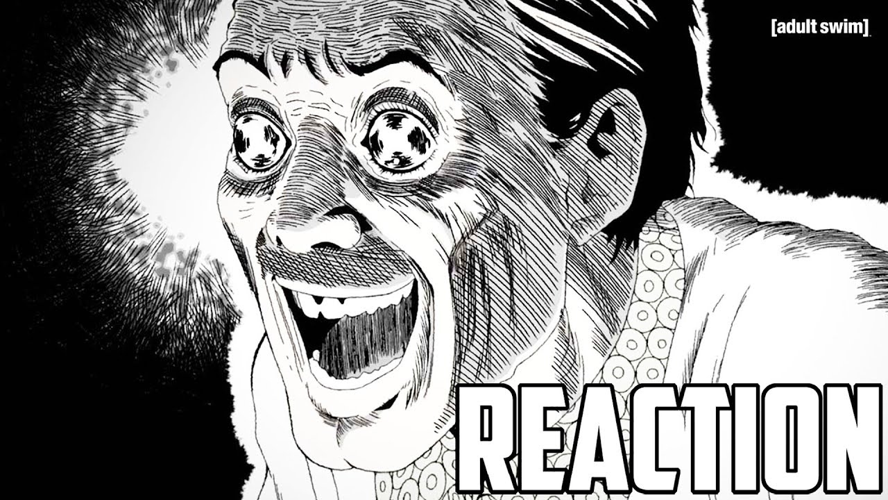 FIRST LOOK: Uzumaki Reaction | Toonami | adult swim | Junji Ito Anime Adaption Horror Anime Reaction
