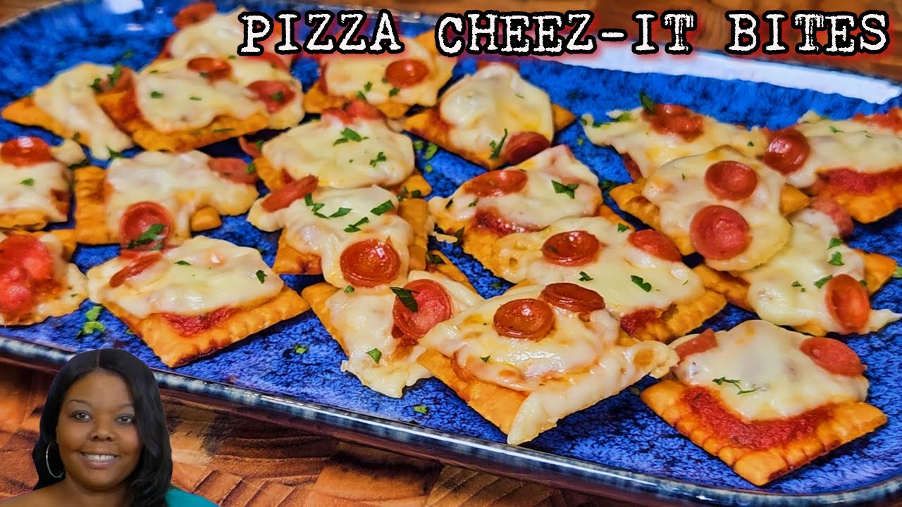 Закуски к Супербоулу: Пицца Cheez-It Bites: Быстро и вкусно!