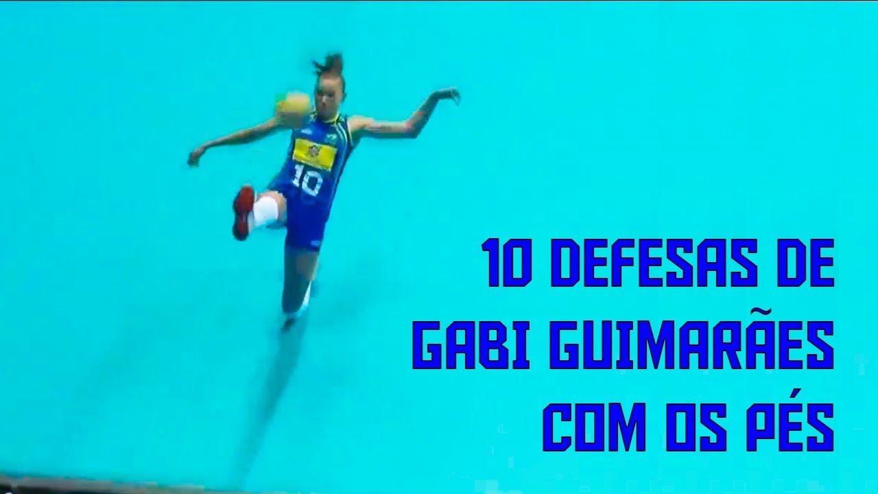 10 defesas de Gabi Guimarães com os pés by Danilo Rosa
