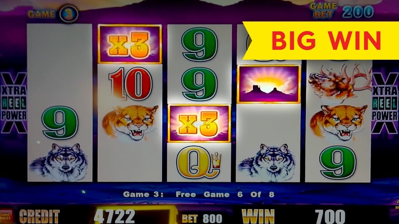 Wonder 4 Buffalo Slot - $8 Max Bet - HUGE BONUS WIN!