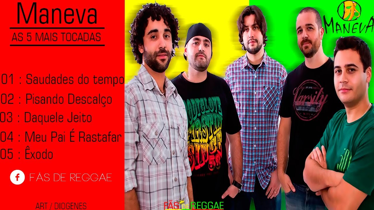 MANEVA - AS 5 MAIS TOCADAS - @diooge