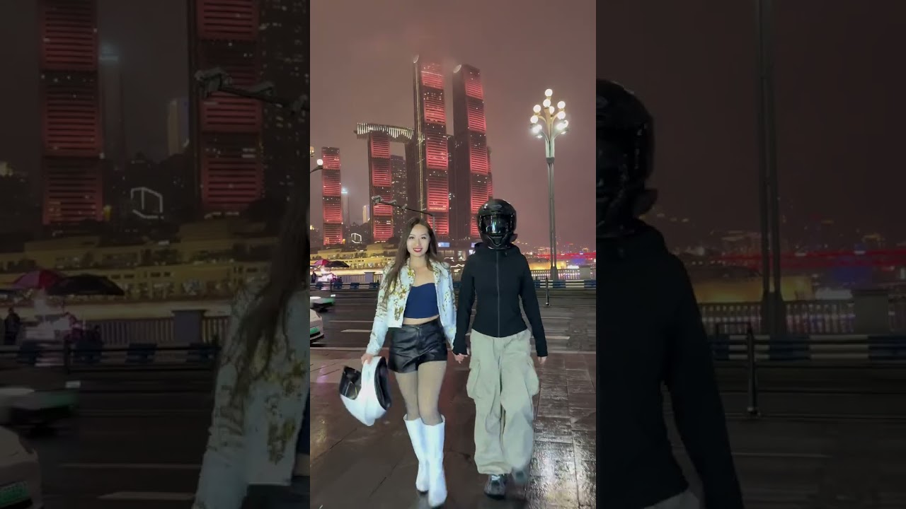 Chongqing motorbike trend video! How can you miss this when you come to Chongqing? 