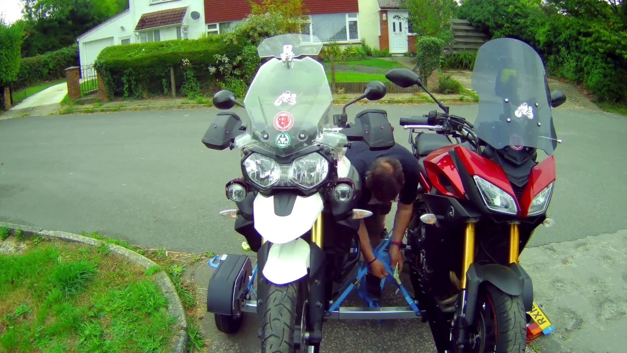 Motorbike 2 bike trailer from Motolug