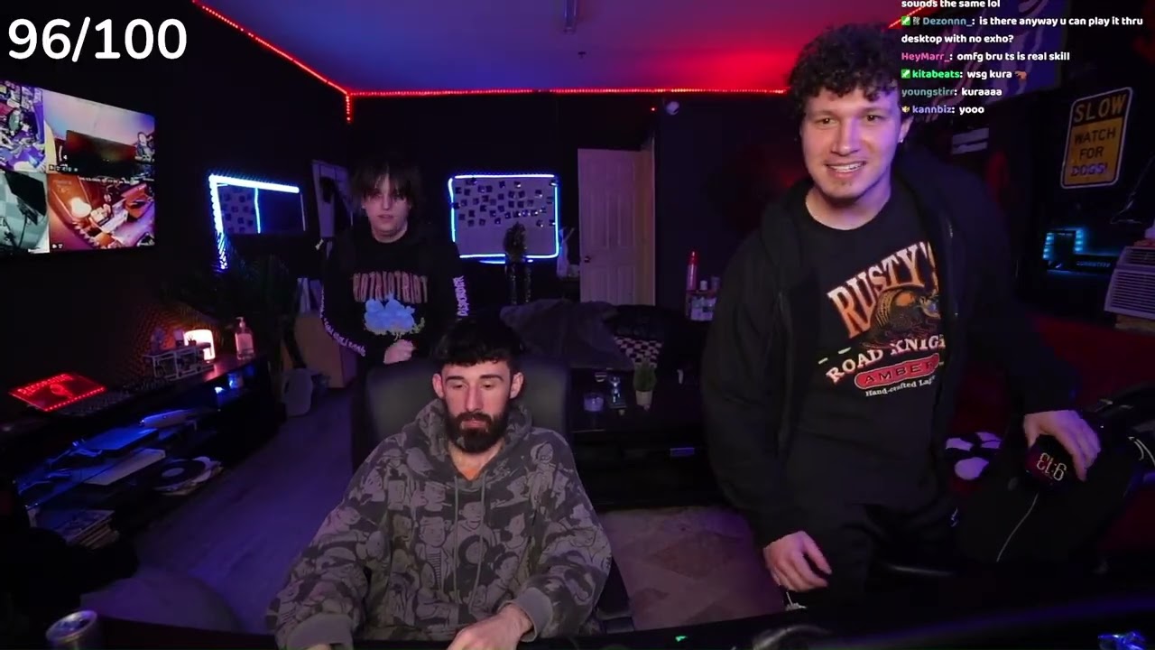 Making beats with Rio Leyva, Maajins, & Kura