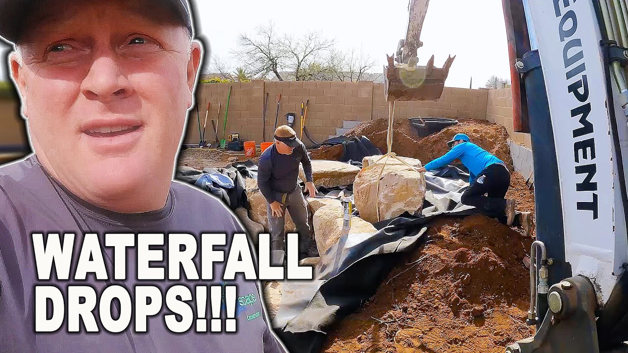 Creating a Splitting Waterfall with Drops - Part 3