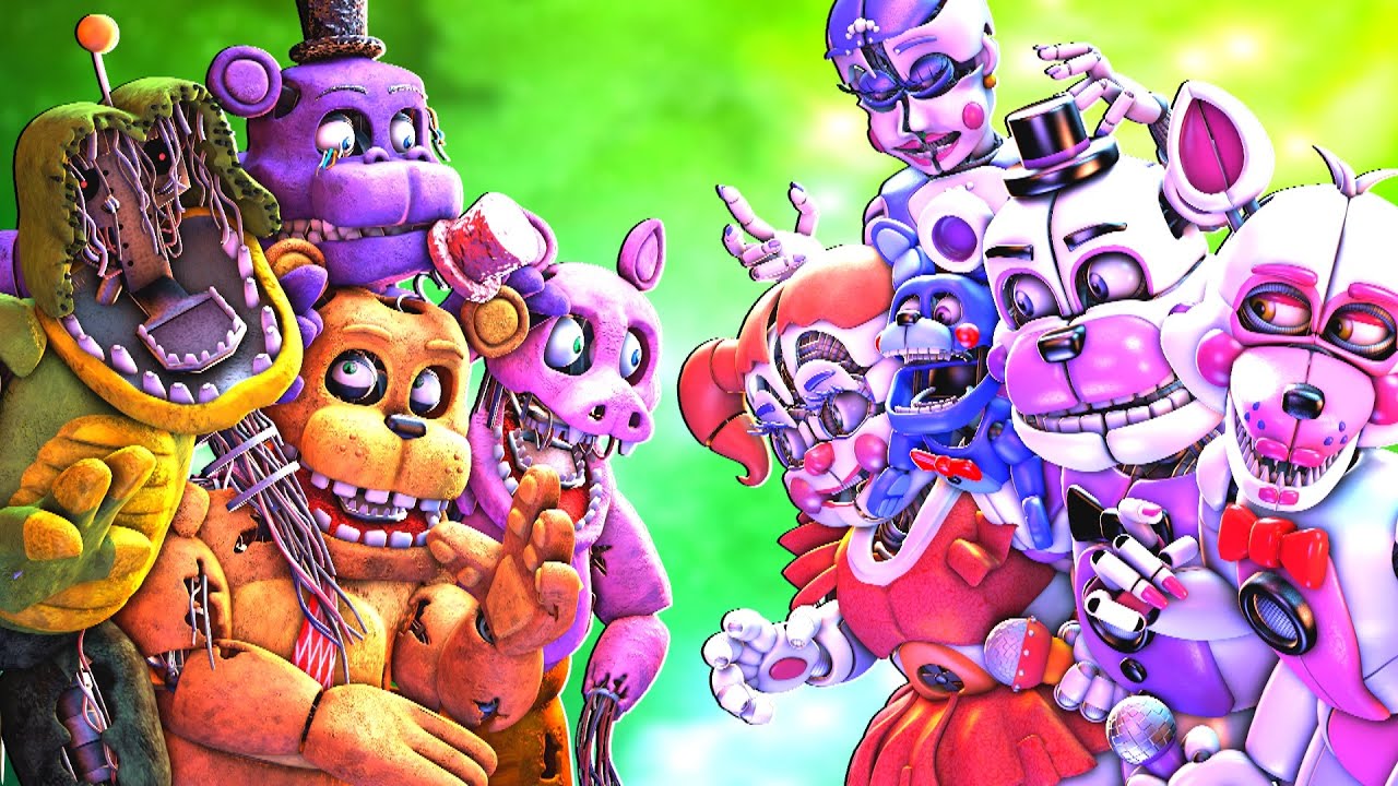 [SFM FNaF] Withered Melodies vs Sister Location