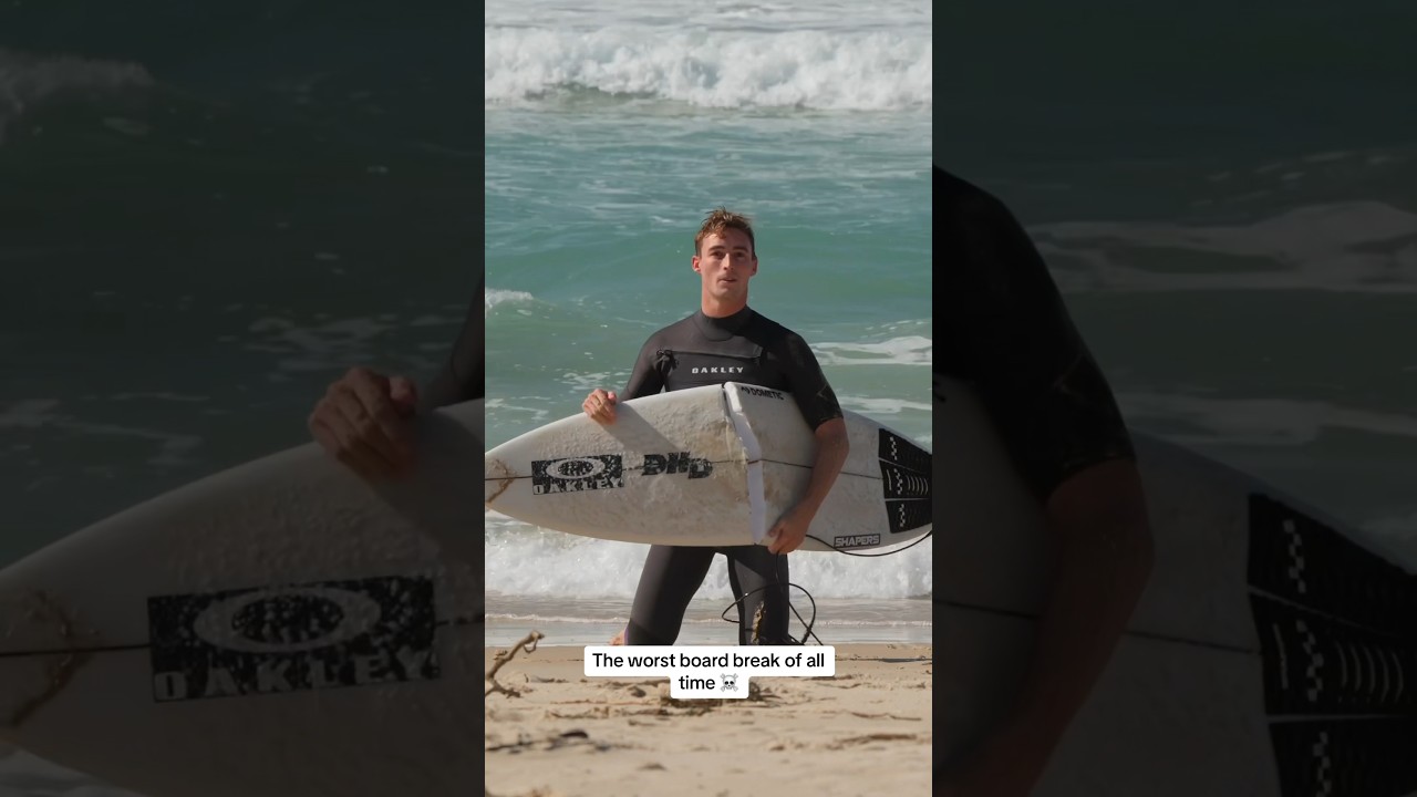 That smile could only be from someone who gets free surf boards #surfing