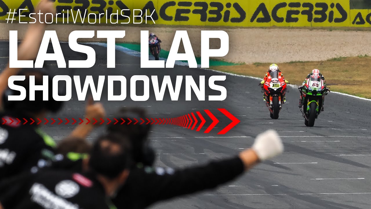 Three legendary LAST LAP DECIDERS from Estoril 2022 | #EstorilWorldSBK