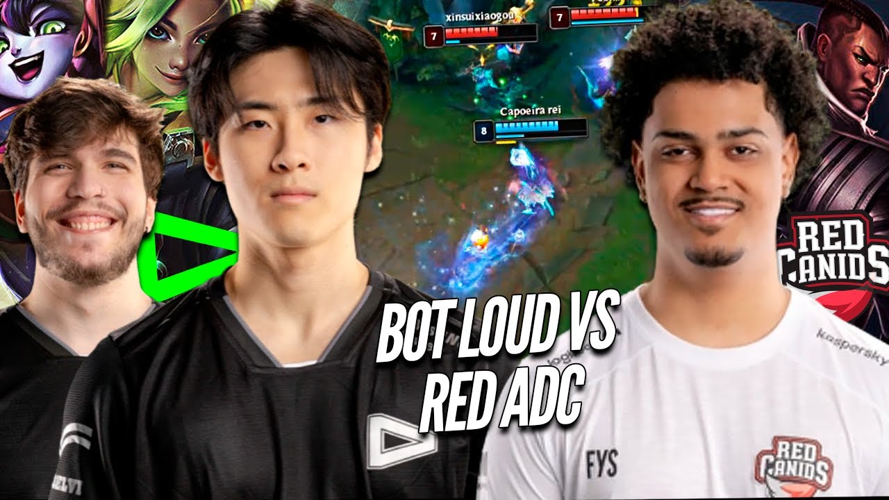 BULL e REDBERT vs RABELO - LOUD vs RED no BOT - DUELO de CBLOL 2026