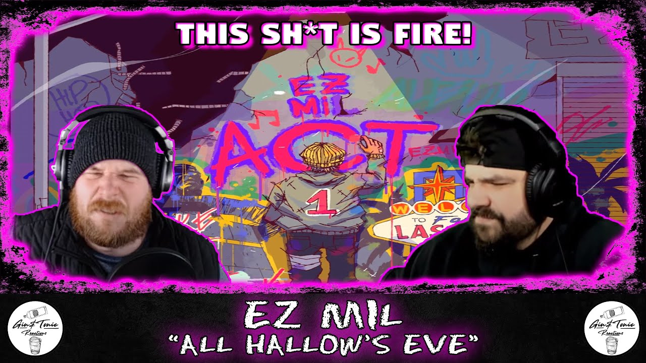 Ez Mil 🇵🇭 ft. Di$mal - All Hallow's Eve | AMERICAN RAPPER REACTION! (with Sheezy of Bakery Music)
