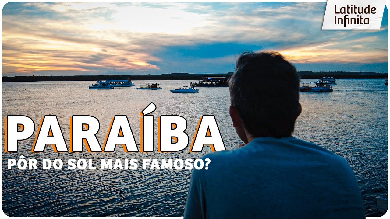 PARAÍBA: Pôr do sol na PRAIA DO JACARÉ