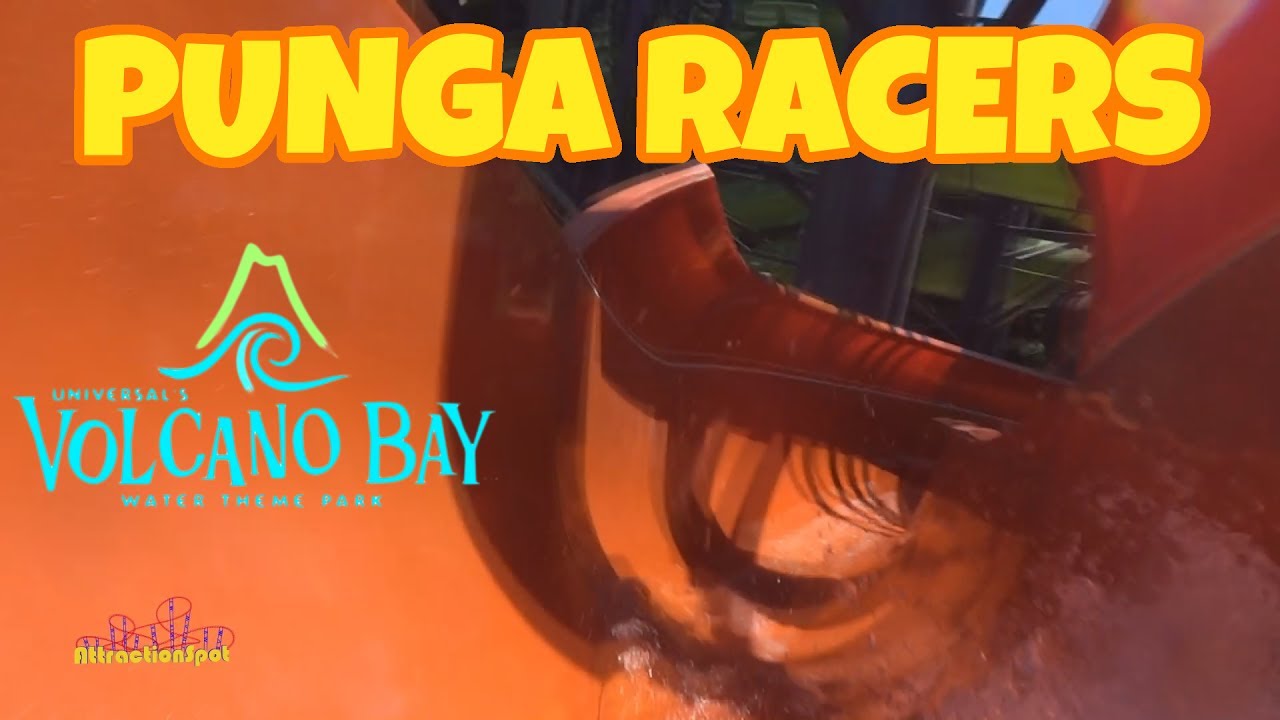 Punga Racers Mat Slides 60 FPS (HD POVS) Universals Volcano Bay Water Theme Park