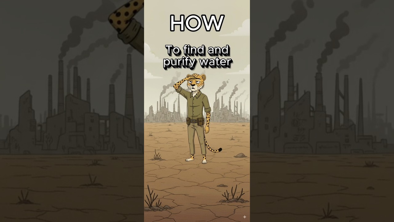 How to Make Water in a Post-Apocalyptic World #shorts #science