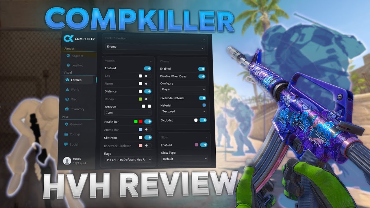 COMPKILLER TAPPING NEVERLOSE? | CS2 CHEAT REVIEW!