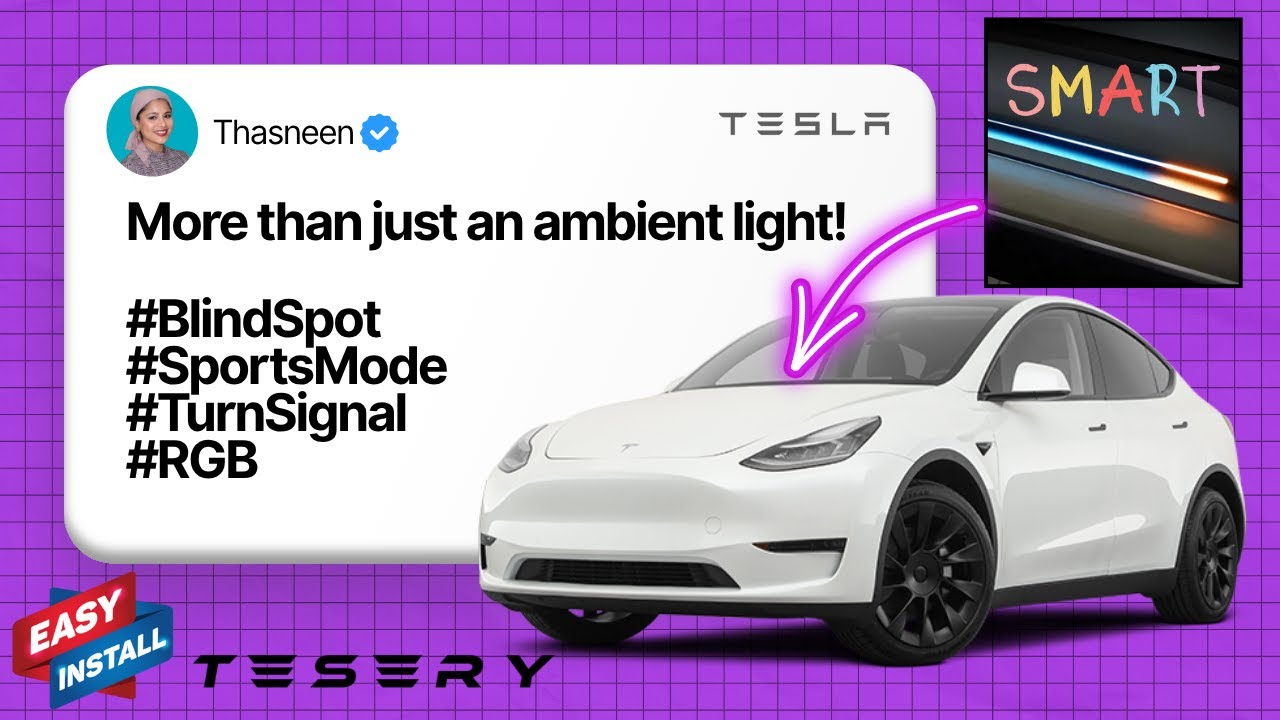 Is this the smartest ambient light for your Tesla?