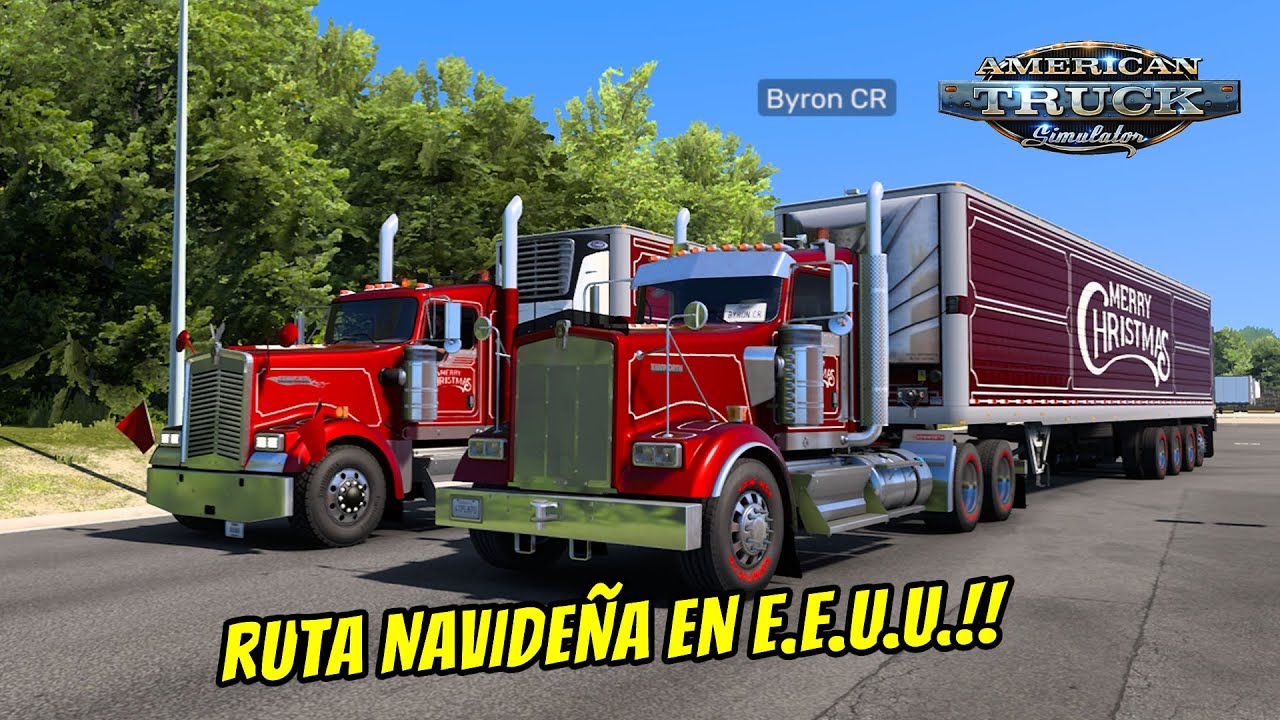 NUEVA RUTA NAVIDEÑA POR ESTADOS UNIDOS ATS 1.57 #modsats #ats