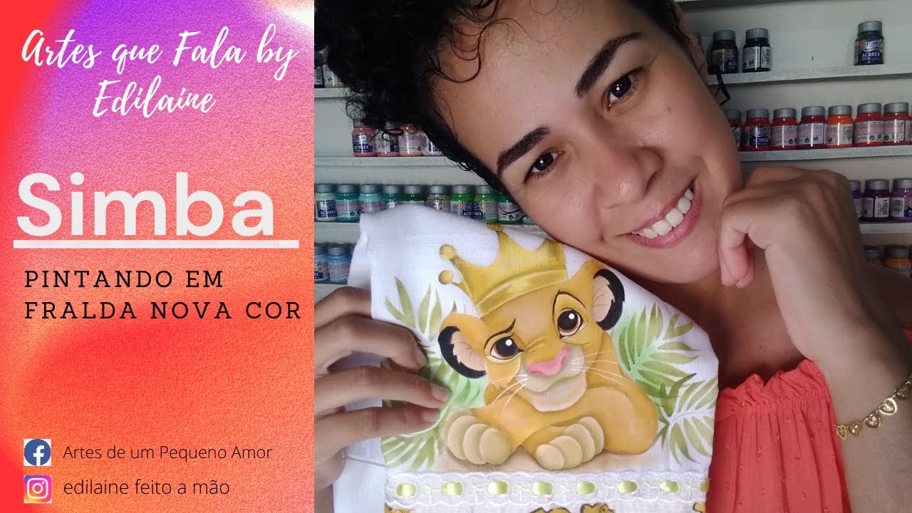 Como pintar o Rei Leão nova cor
