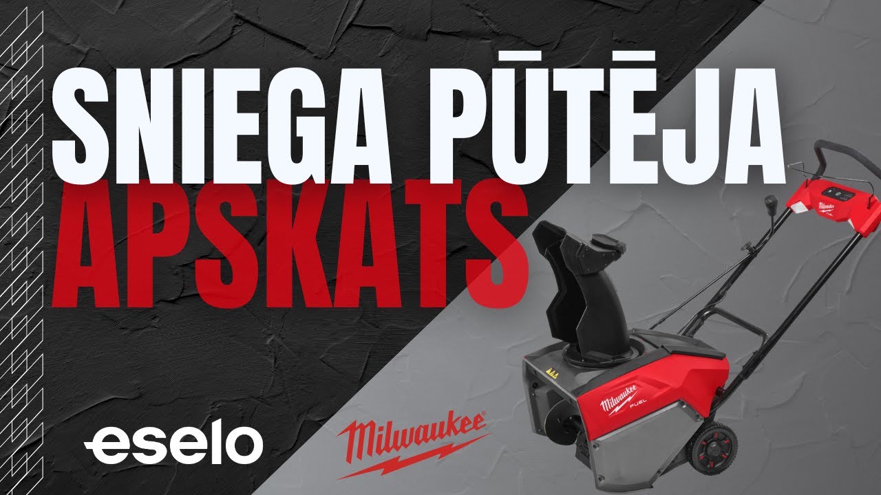 Apskats | Akumulatora sniega pūtējs Milwaukee M18F2SSBL-0