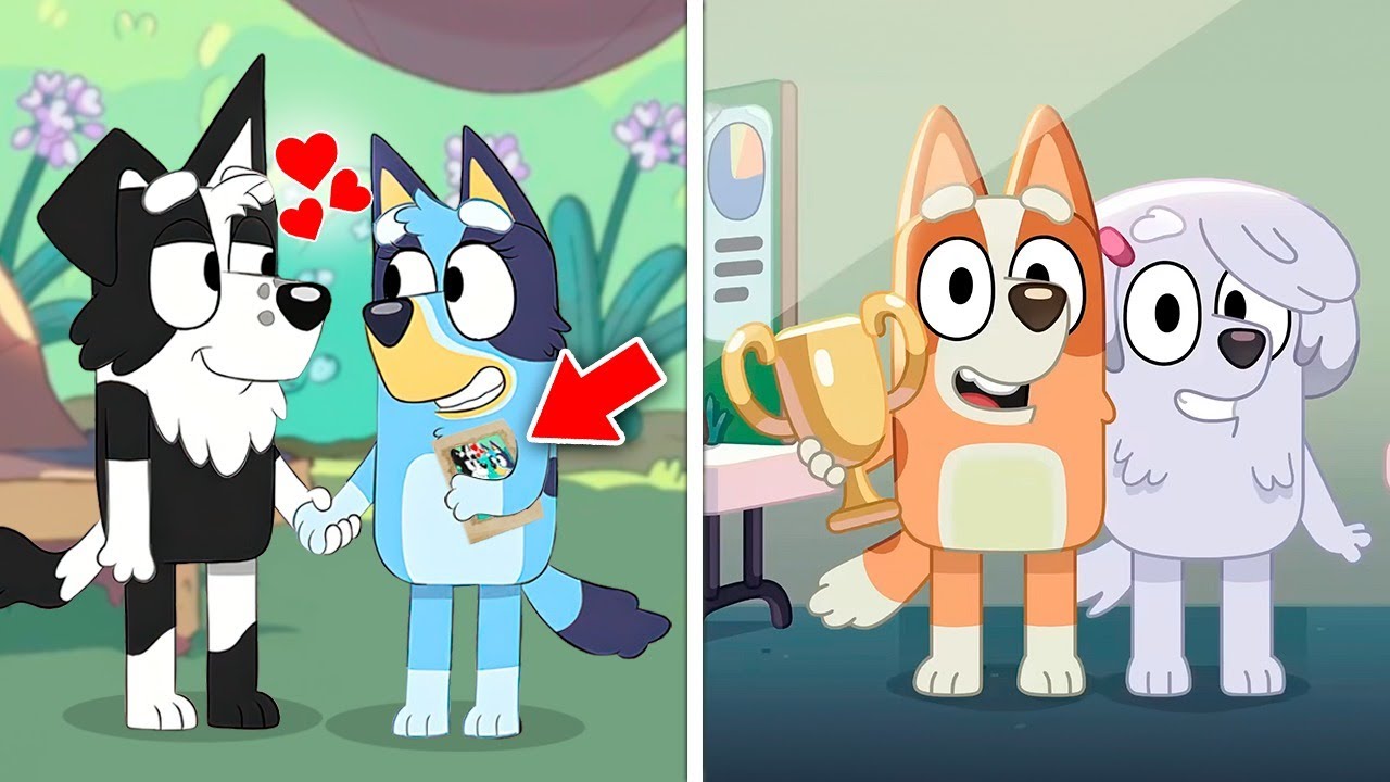 7 раз BLUEY отправлялся в БУДУЩЕЕ или ПРОШЛОЕ