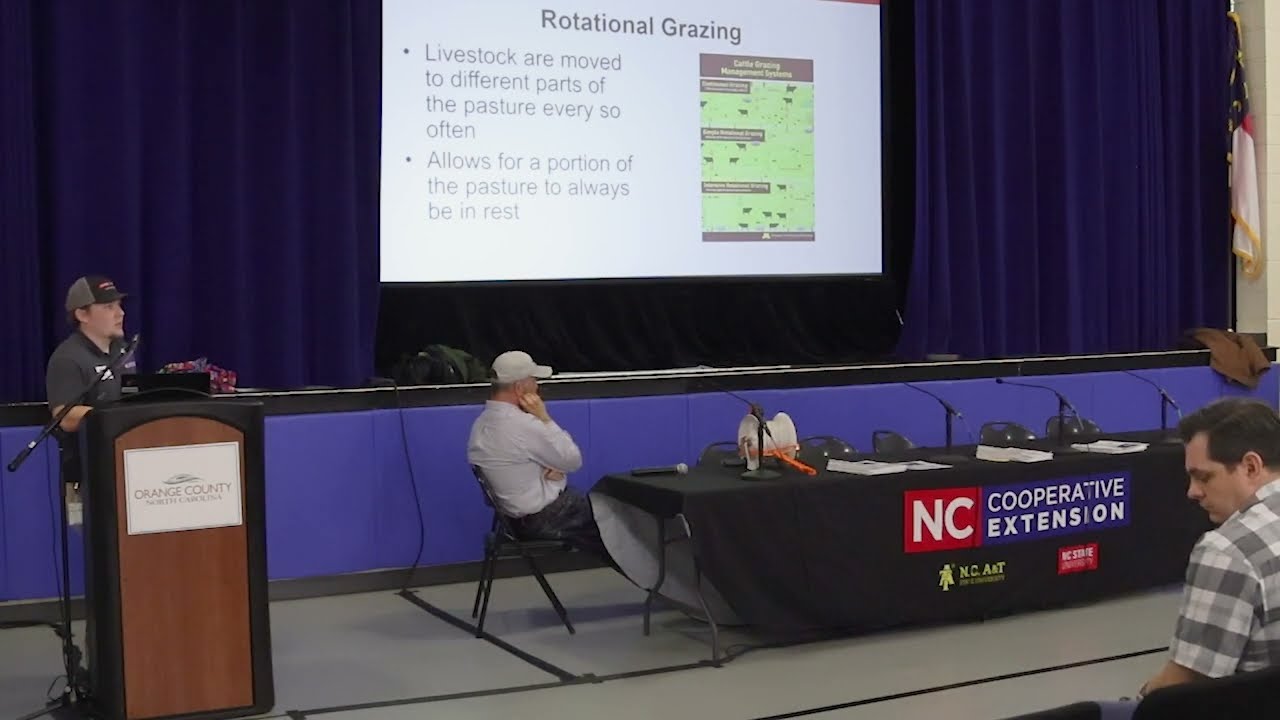 Better Grass Through Better Grazing Presentation at the 2025 Orange County Agricultural Summit