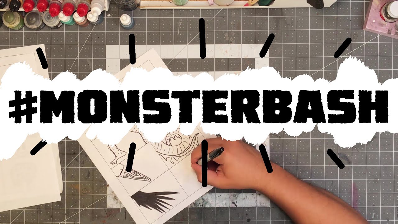 Making a Monster | never a dull moment with friends #monsterbash