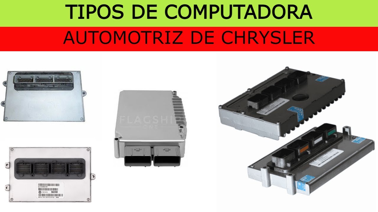TIPOS DE COMPUTADORAS CHRYSLER