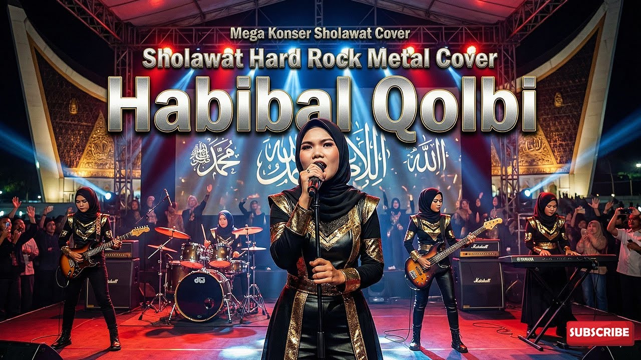 Sholawat Habibal Qolbi (Mega Konser Hard Rock Version)