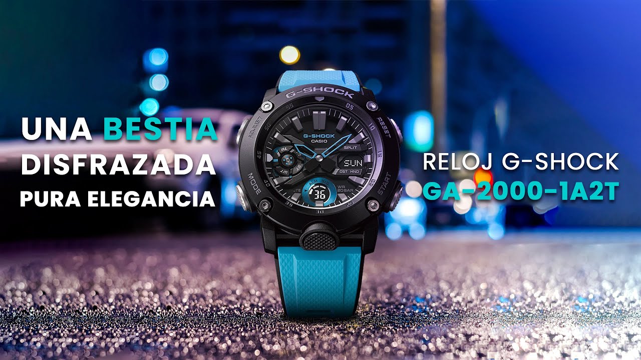 G-Shock GA-2000-1A2DR | ¡UNA BESTIA MAGNÍFICA! + Tutorial Configuración