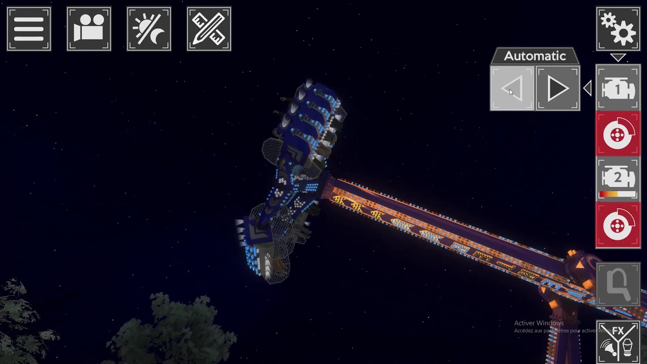 Theme Park Simulator inverter avec voix de forain