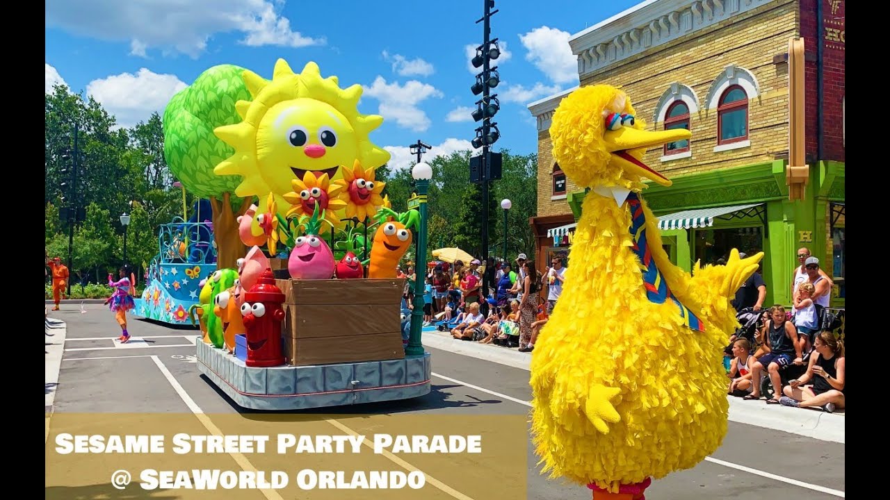 Sesame Street Party Parade at SeaWorld Orlando