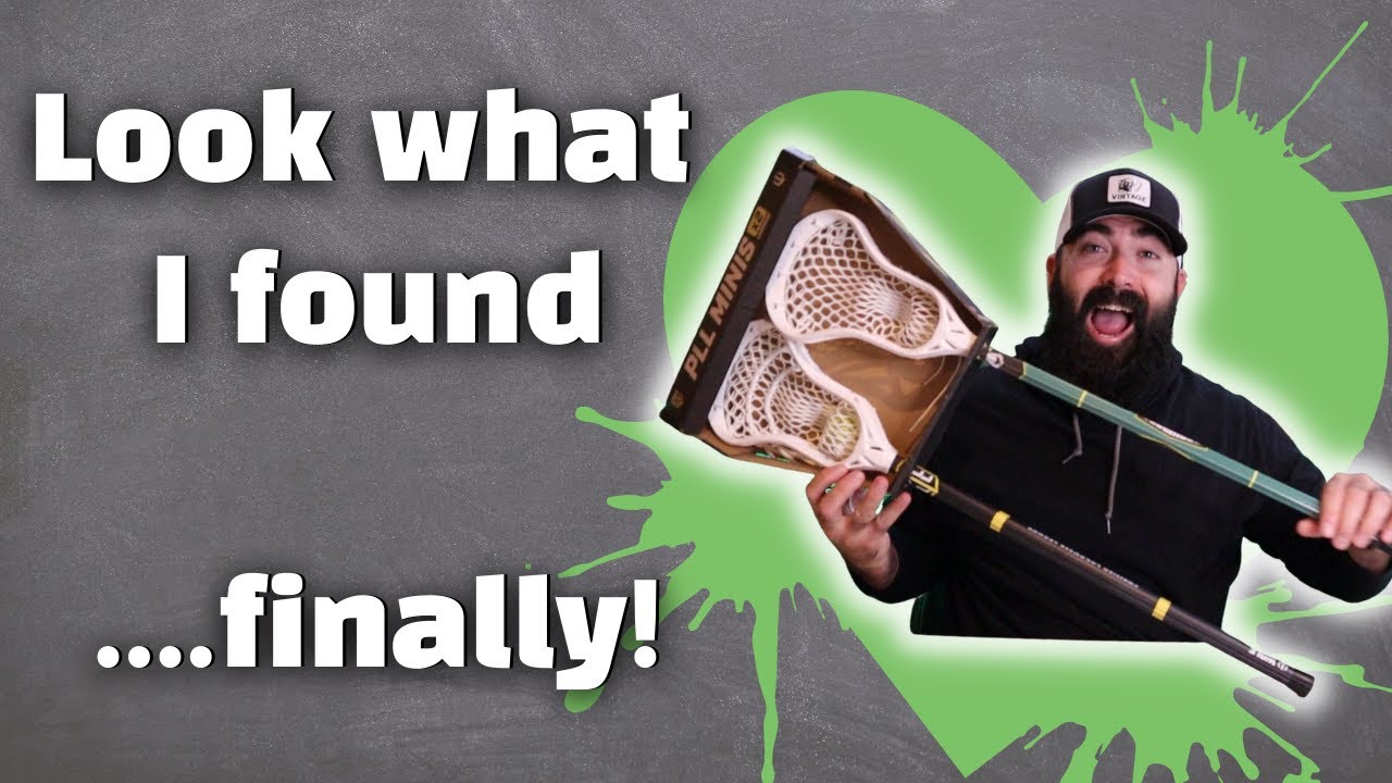 Finding the PLL Mini Lacrosse Sticks and Unboxing (Well Kinda)