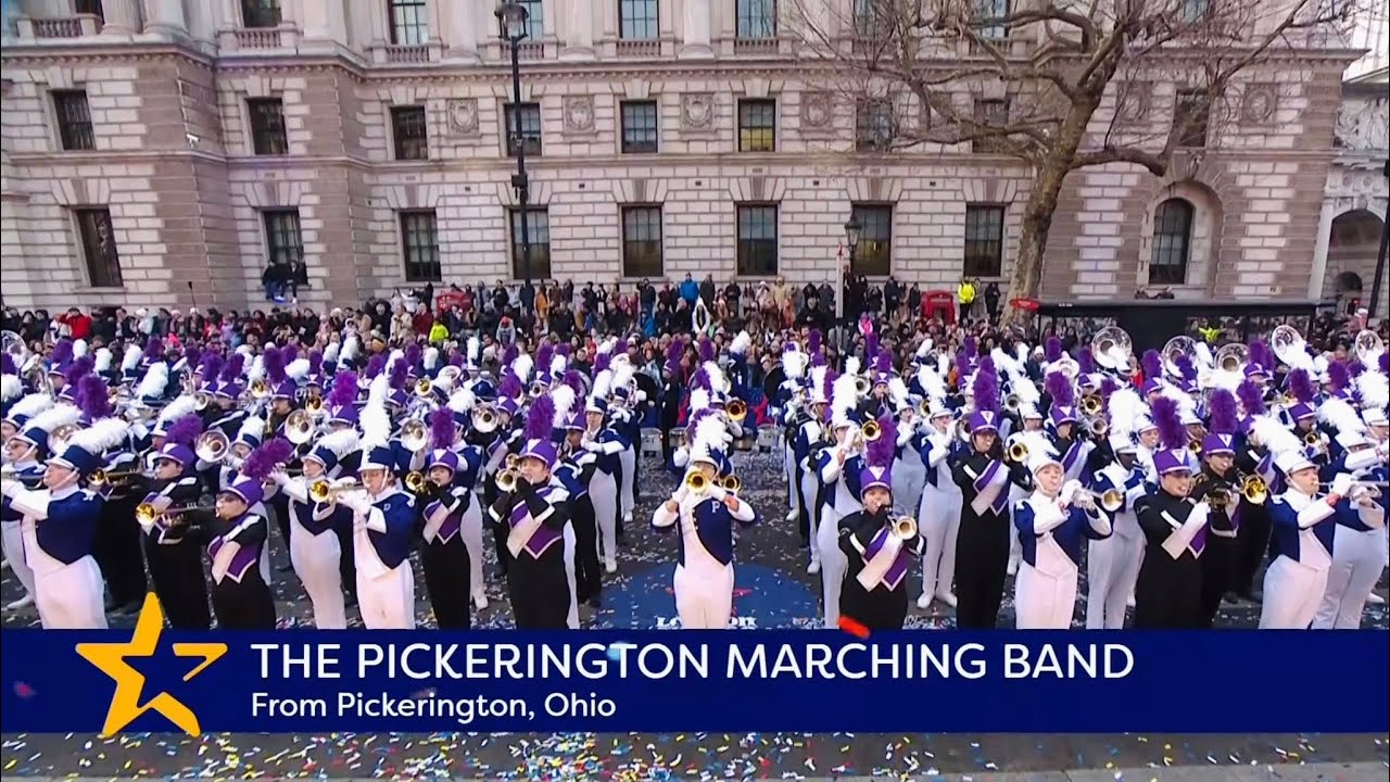 Pickerington Marching Band, London Parade, UK, 1/1/2026