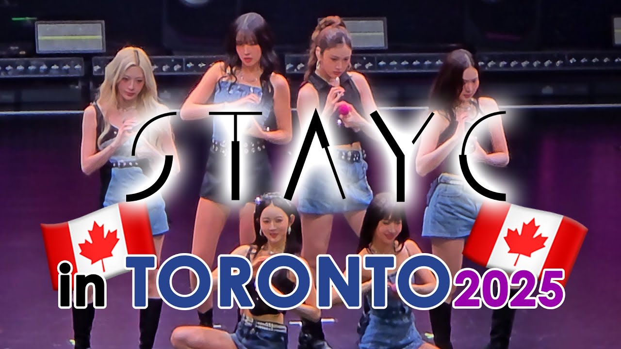 4K Fancam STAYC Full Concert 251023 Stay Tuned World Tour at Great Canadian Toronto in Canada