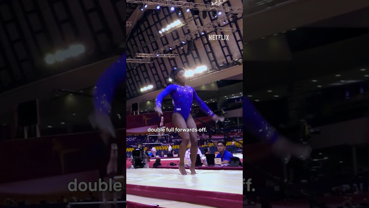 Simone Biles is so extraordinary, they named multiple gymnastics moves after her 🤯