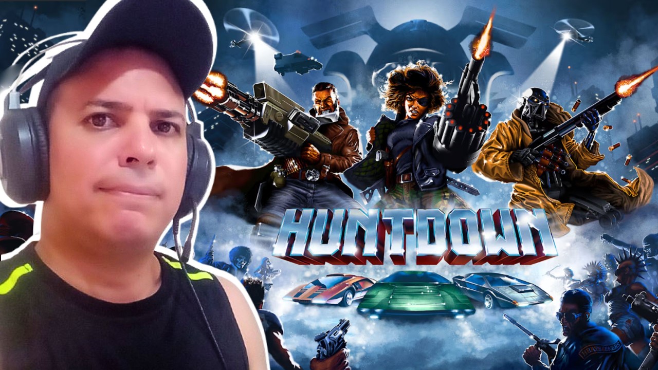 Jogando HUNTDOWN jogo estilo Contra no Xbox Series S #huntdown #huntdowngameplay
