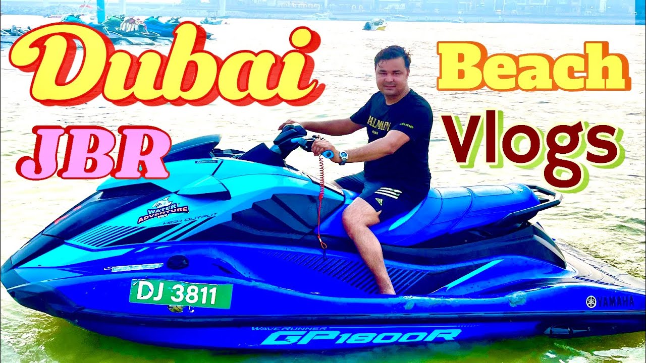 Jumeirah Beach Dubai UAE 🇦🇪 2024 {Full Tour 4K Vlogs Video} #jumeirahbeach #jbr #beach #dubaijbr