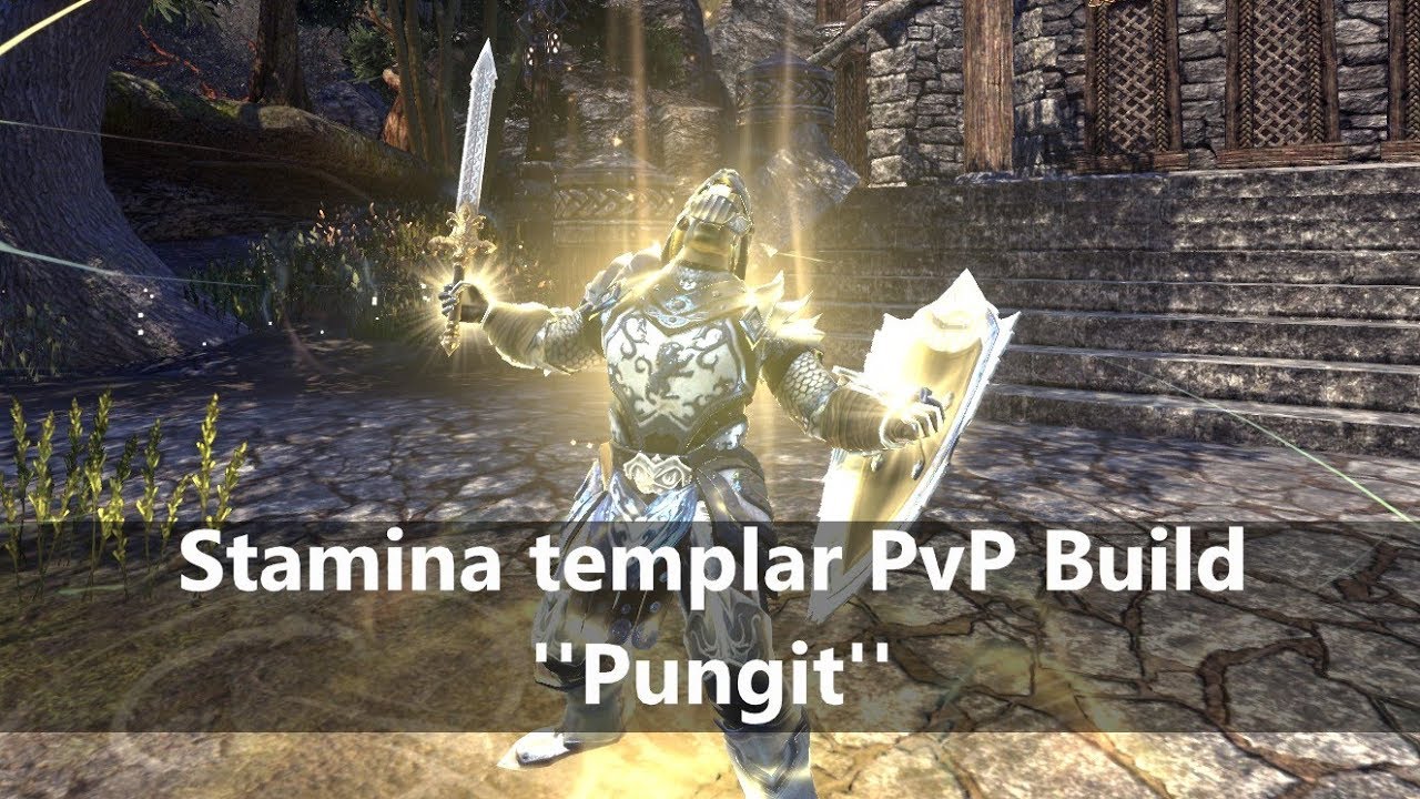 ESO l High DD Stamina Templar PvP Build
