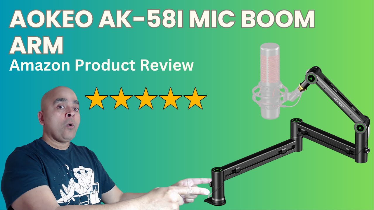 Best Low Profile Mic Arm for Streamers & Podcasters &ndash; AOKEO AK-58i Review