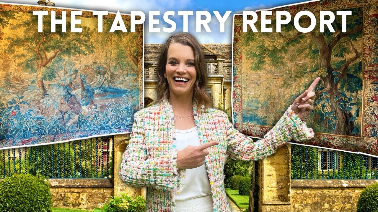 18th Century Tapestry Restoration Update, Dissertation Mark, Manor House Secrets Revealed