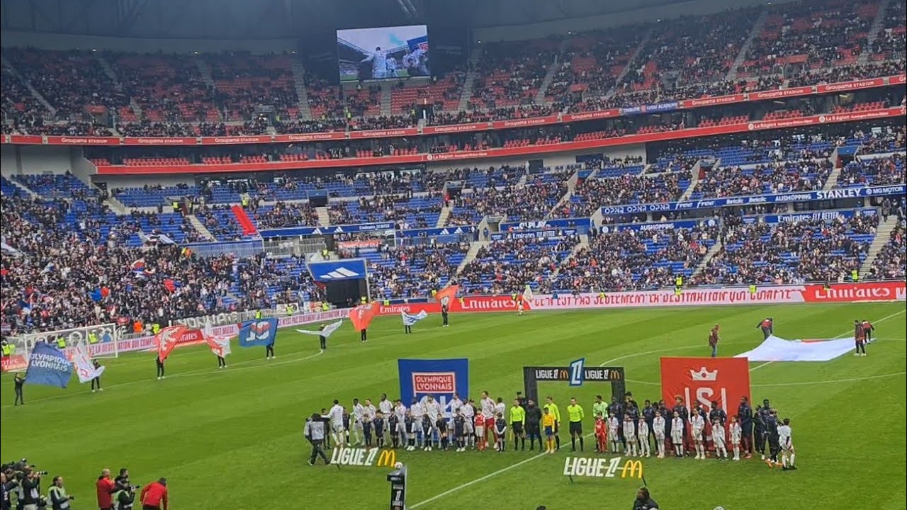 Ambiance avant-match OL 4-0 Reims | 9 février 2025 | Parc Olympique Lyonnais