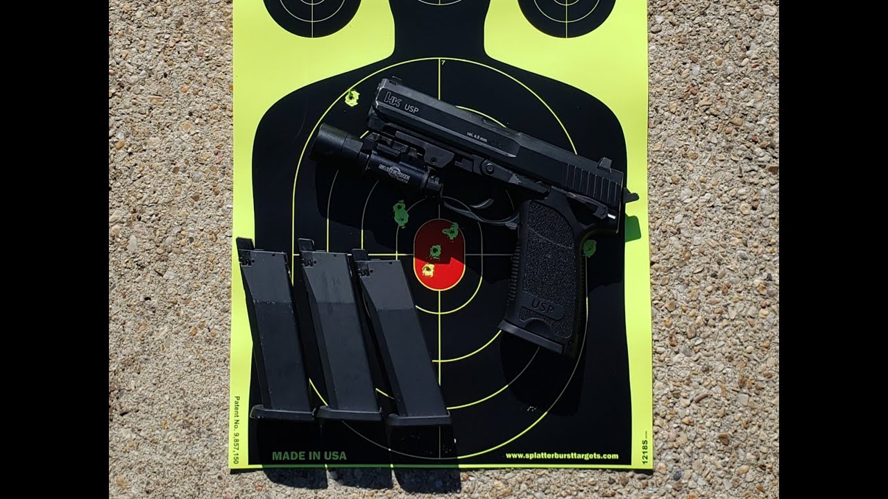 Umarex HK USP Blowback Shooting test