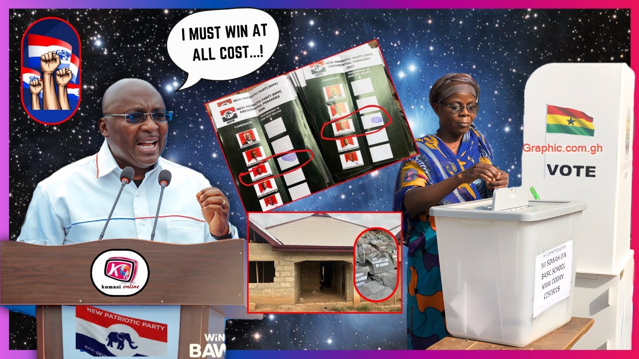 Eiii BAWUMIA STEALS START: The Stolen Of Ballot Papers In Ashanti Region